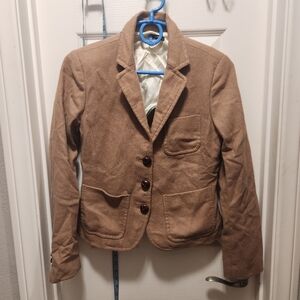 J. Crew wool jacket size 0 or 2?